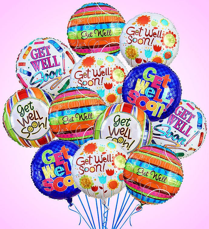 Air-Rangement® - Get Well Mylar Balloons